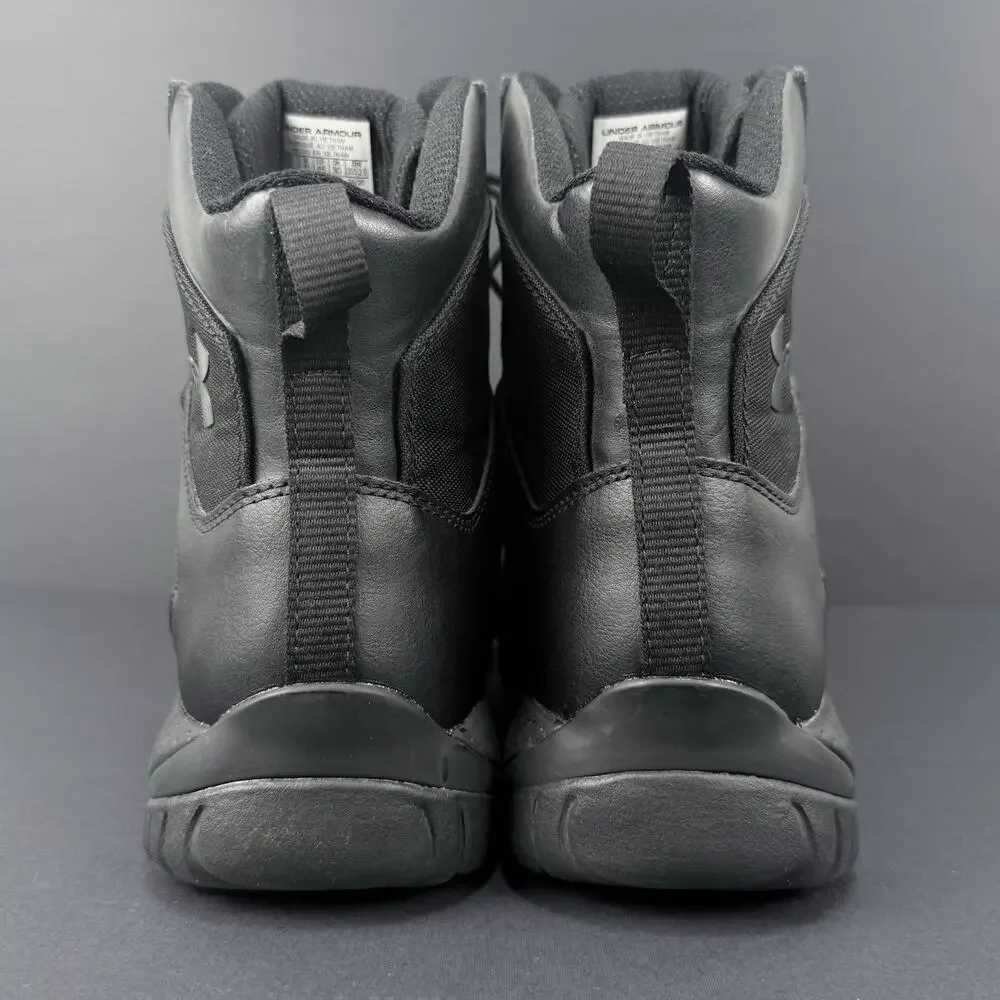 Under Armour UA Stellar TAC Mens 12 Tactical Boots Black 1268951-001 Military